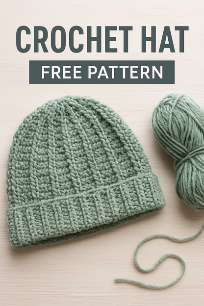Crochet Hat Pattern-KroshiCraft